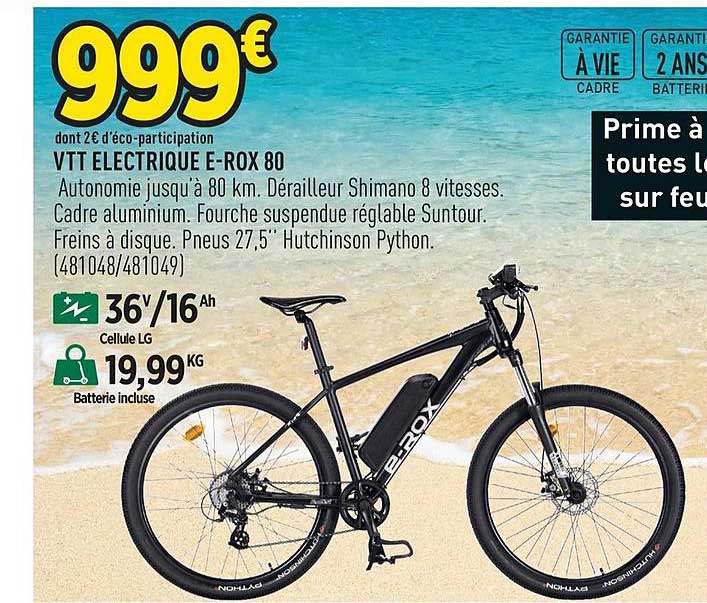 Vtt électrique E Rox 80