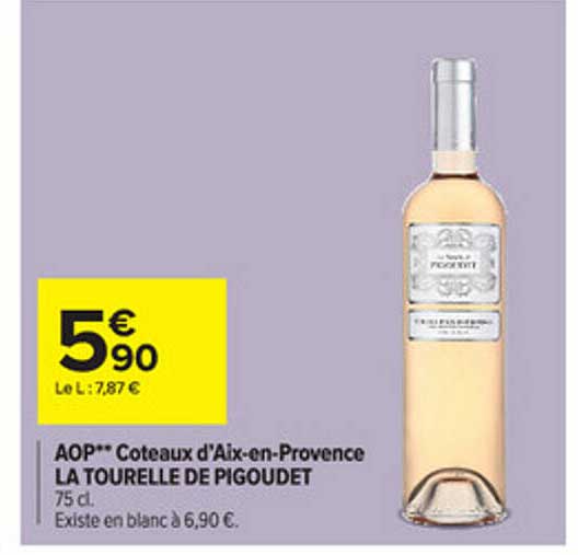 aop coteaux d'aix-en-provence la tourelle de pigoudet