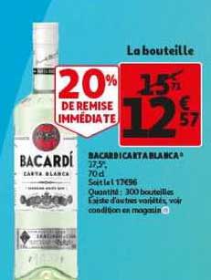 bacardi carta blanca