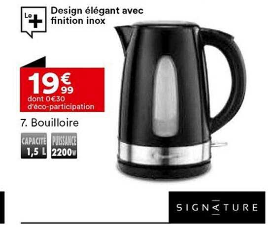 Bouilloire Signature