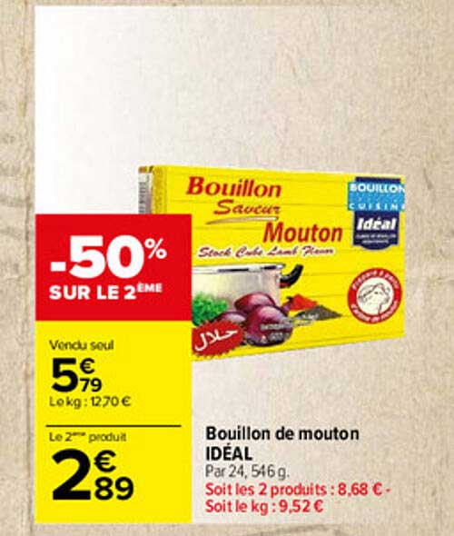 bouillon de mouton idéal