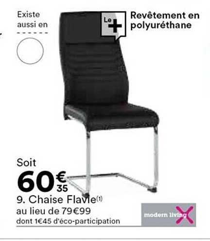 chaise flavie modern living
