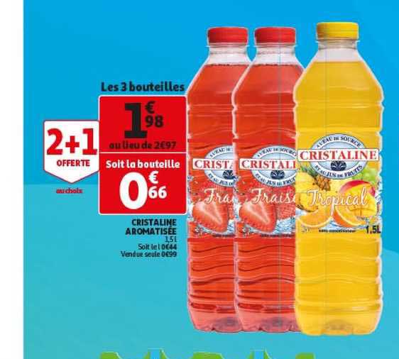 Cristaline Aromatisée