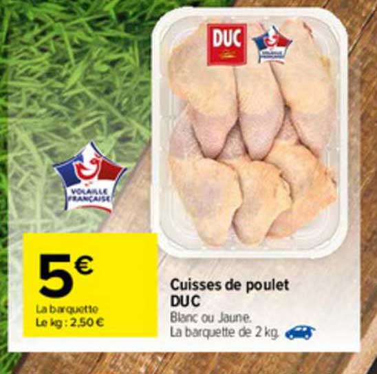 Cuisses De Poulet Duc