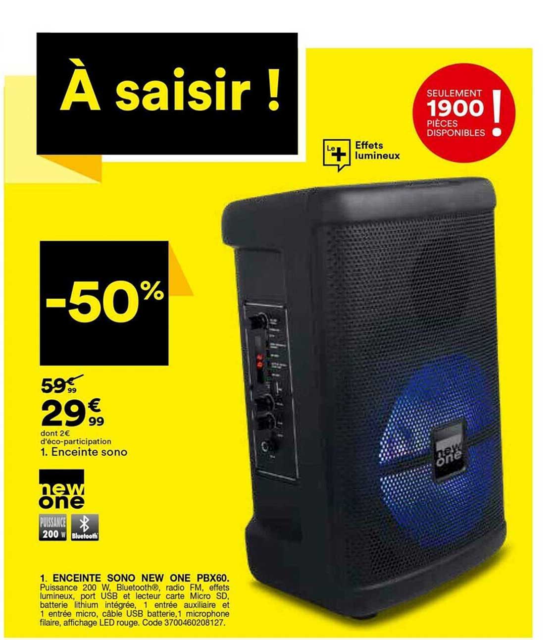 enceinte sono new one