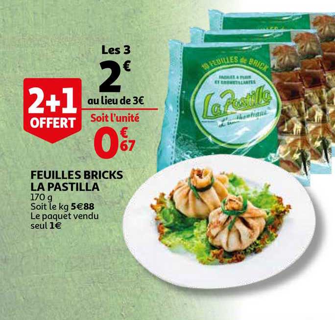 Feuilles Bricks La Pastilla