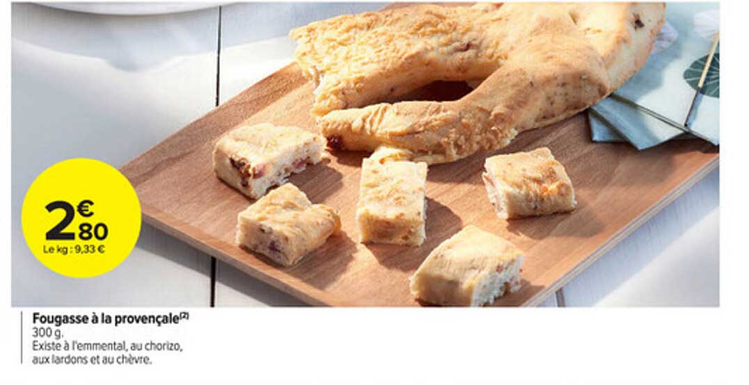 Fougasse à La Provençale
