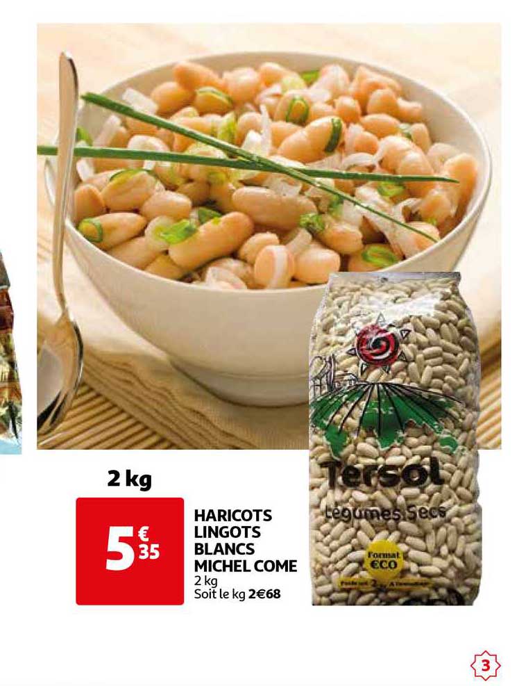 Haricots Lingots Blancs Michel Come