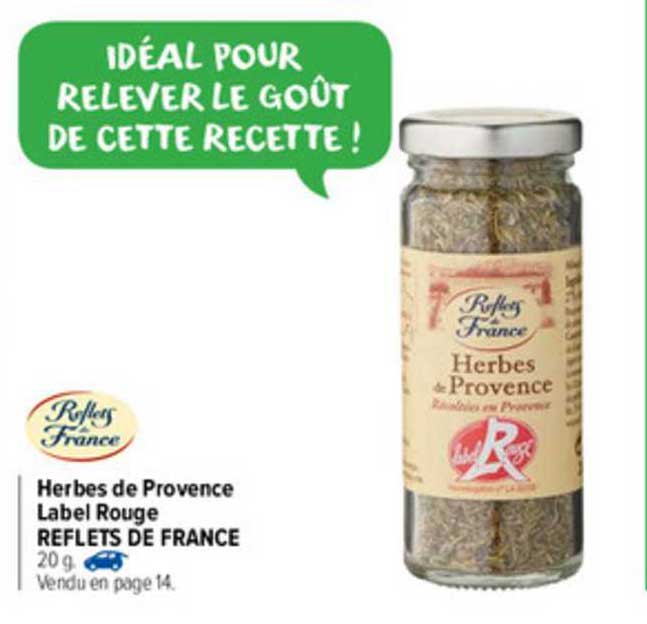 Herbes De Provence Label Rouge Reflets De France