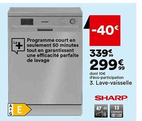 lave-vaisselle sharp