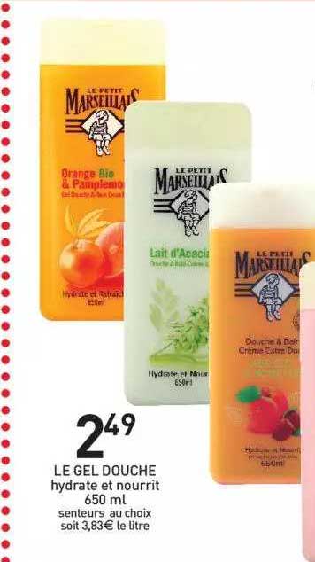 Le Gel Douche Le Petit Marseillais