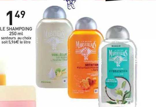Le Shampoing Le Petit Marseillais 250 Ml