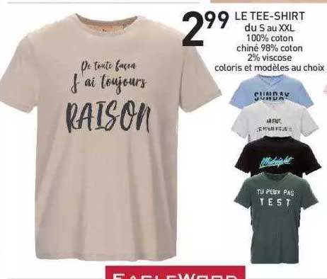 Le Tee-shirt Eaglewood