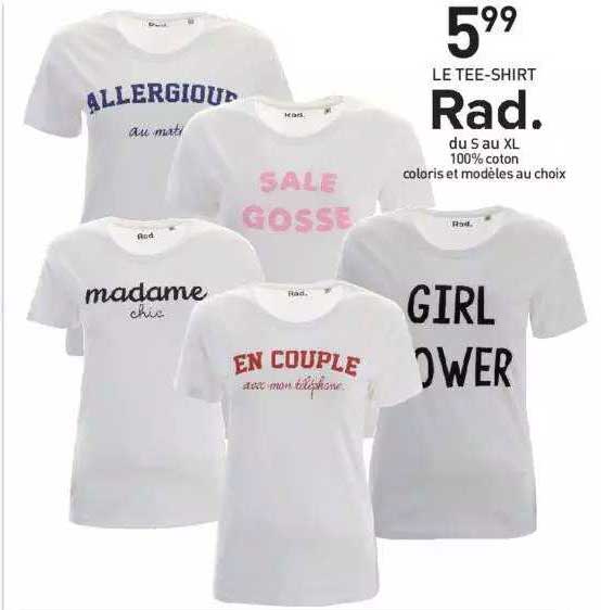 le tee-shirt rad.