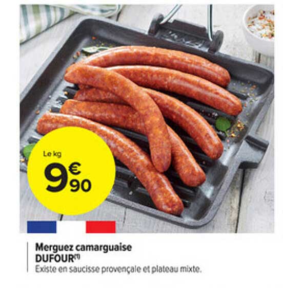 merguez camarguaise dufour