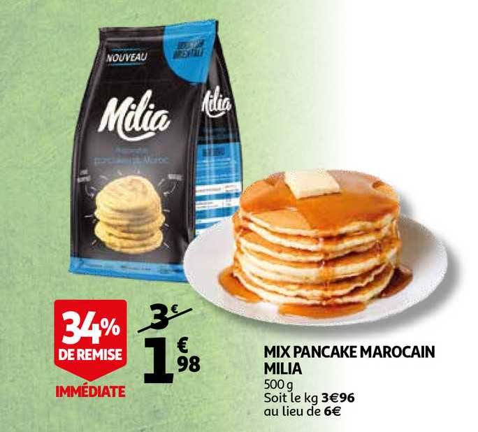 mix pancake marocain milia