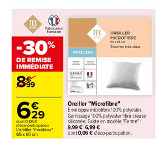 Oreiller "microfribre"
