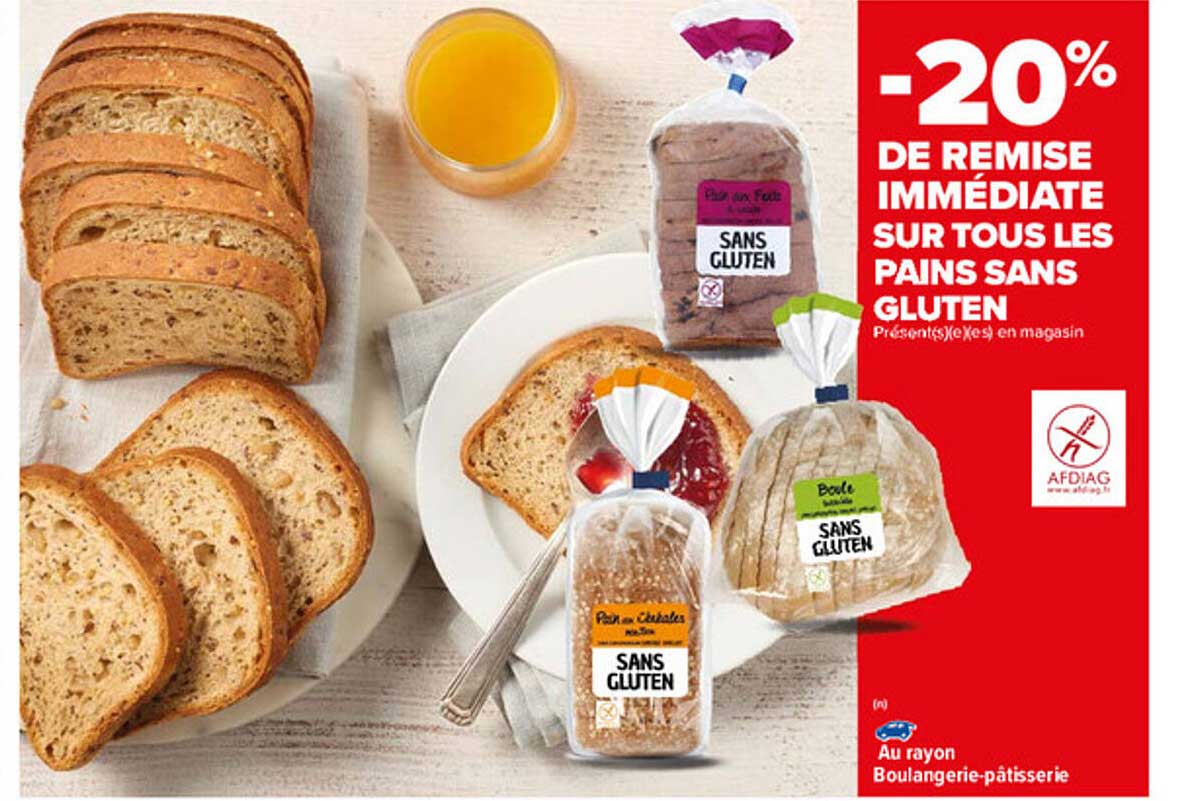 Pains Sans Gluten