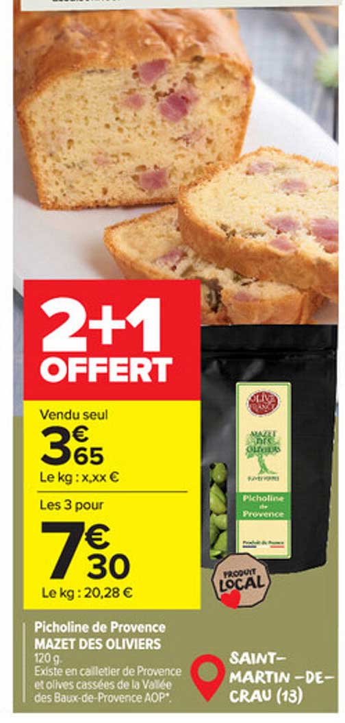 picholine de provence mazet des oliviers