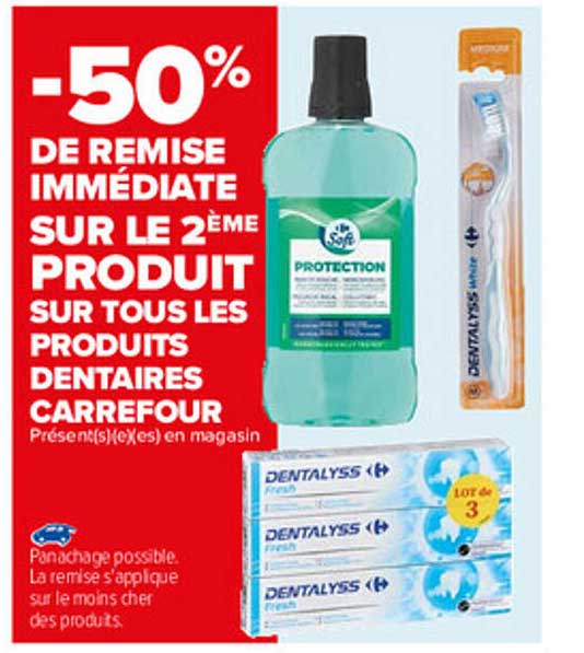 produits dentaires carrefour