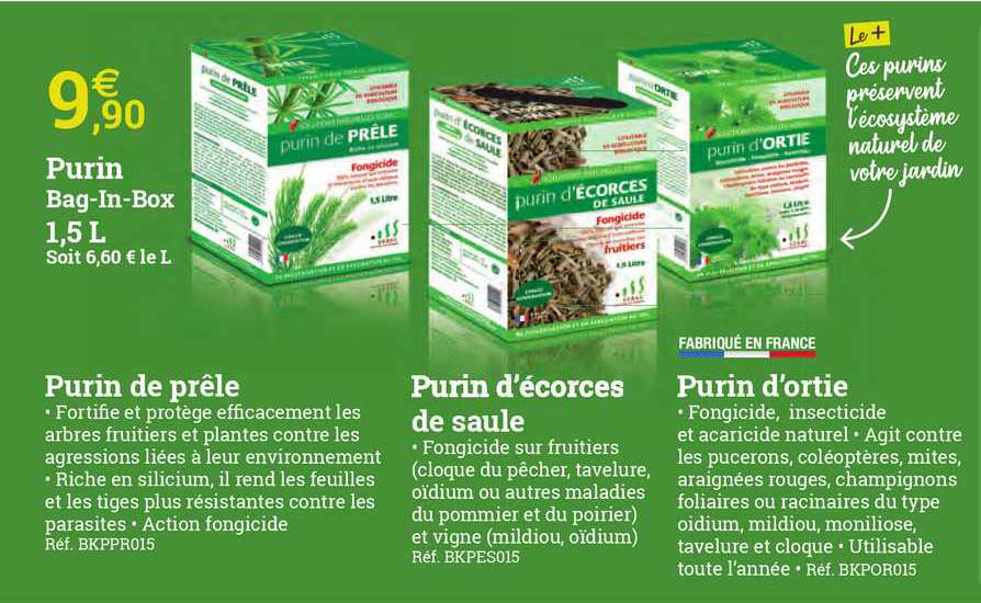 purin de prêle, purin d'écorces de saule, purin d'ortie