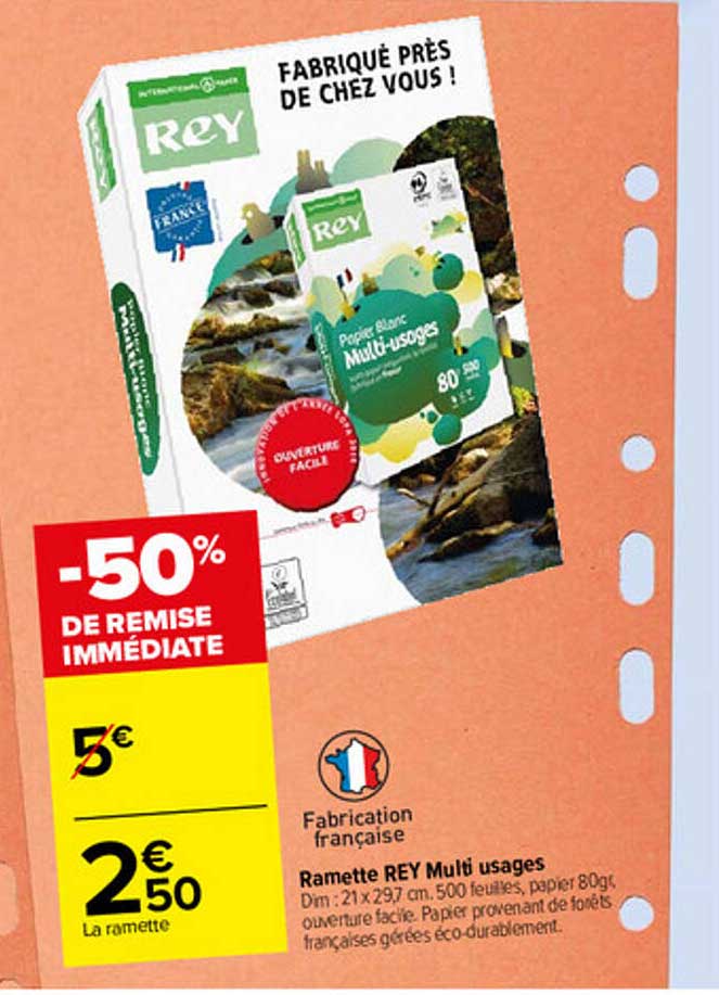 ramette rey multi usages