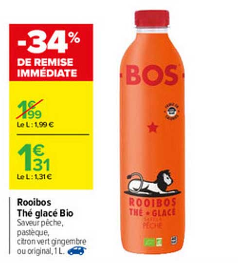 rooibos thé glacé bio