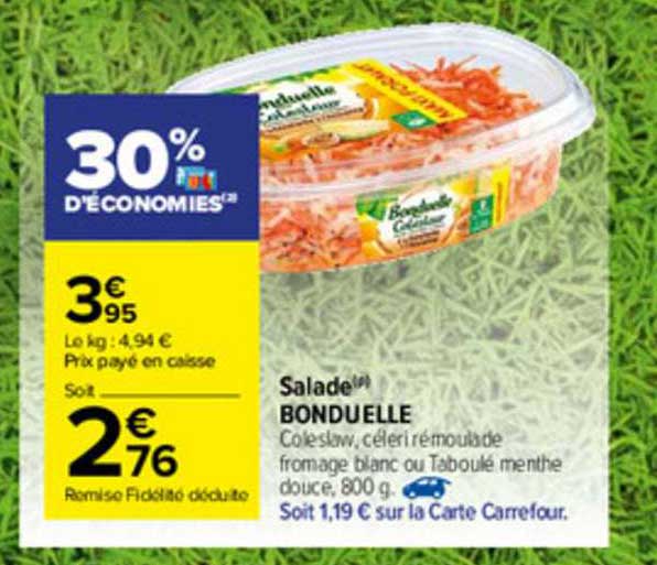 Salade Bonduelle