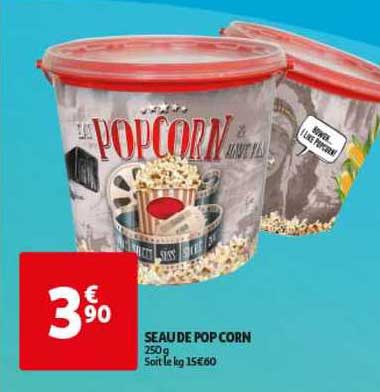 seau de pop corn
