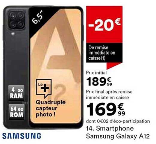 smartphone samsung galaxy a12