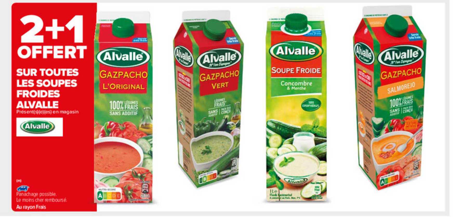 soupes froides alvalle