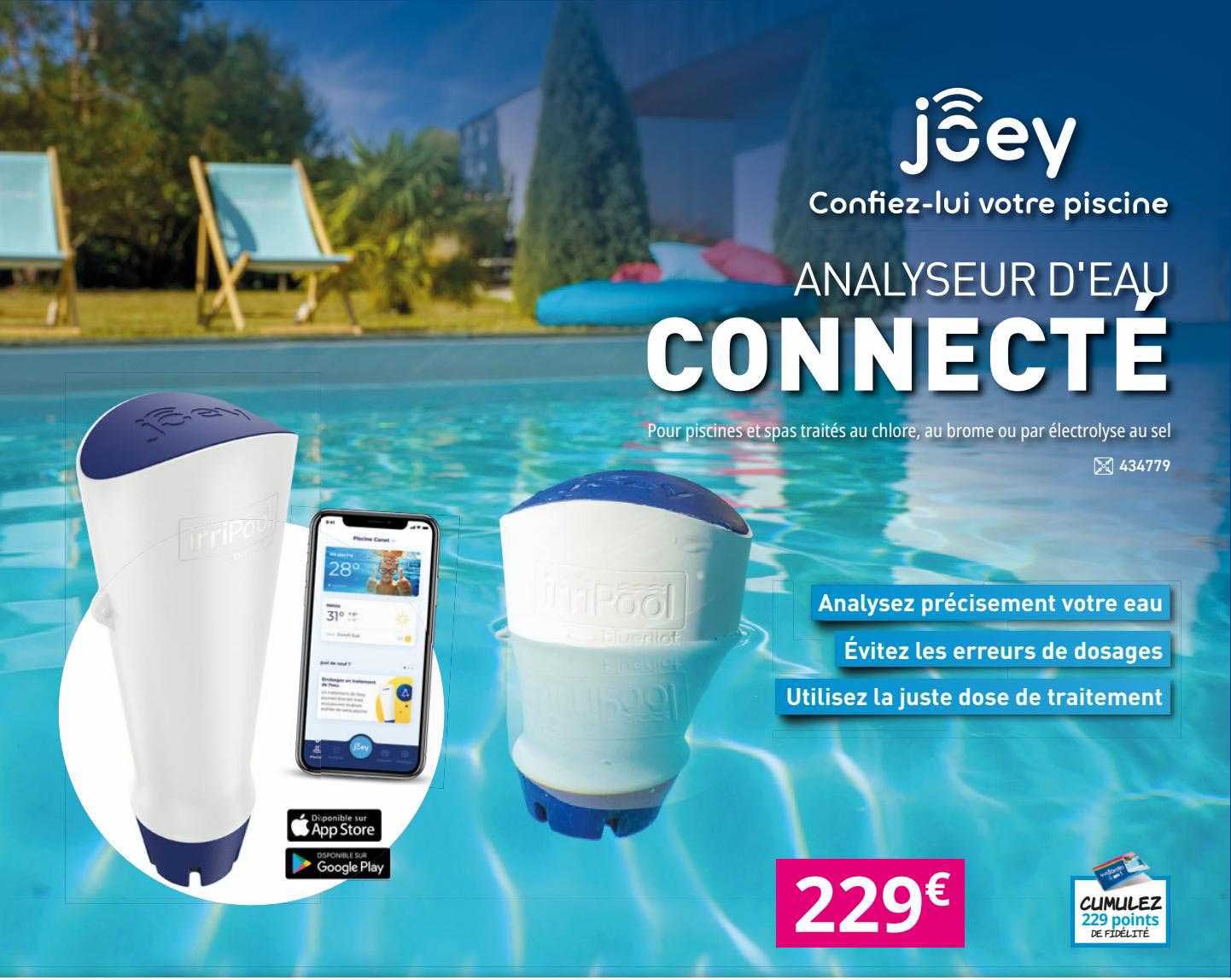 analyseur d'eau connecté