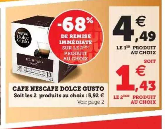 Café Nescafé Dolce Gusto