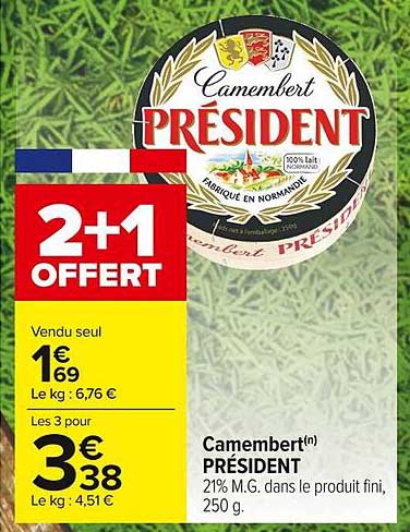 Camembert Président