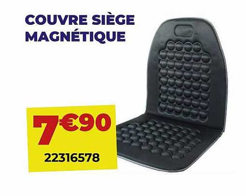 couvre siège magnétique