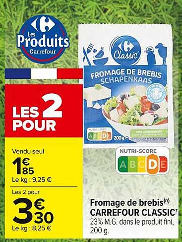 Fromage De Brebis Carrefour Classic'