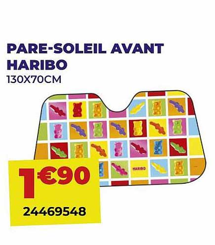 pare-soleil avant haribo