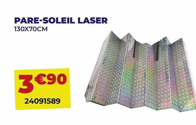 pare-soleil laser