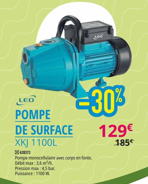 Pompe De Surface Xkj 1100l Leo