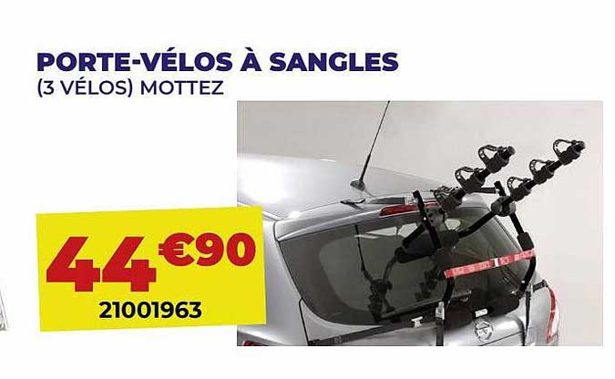 porte-vélos à sangles mottez