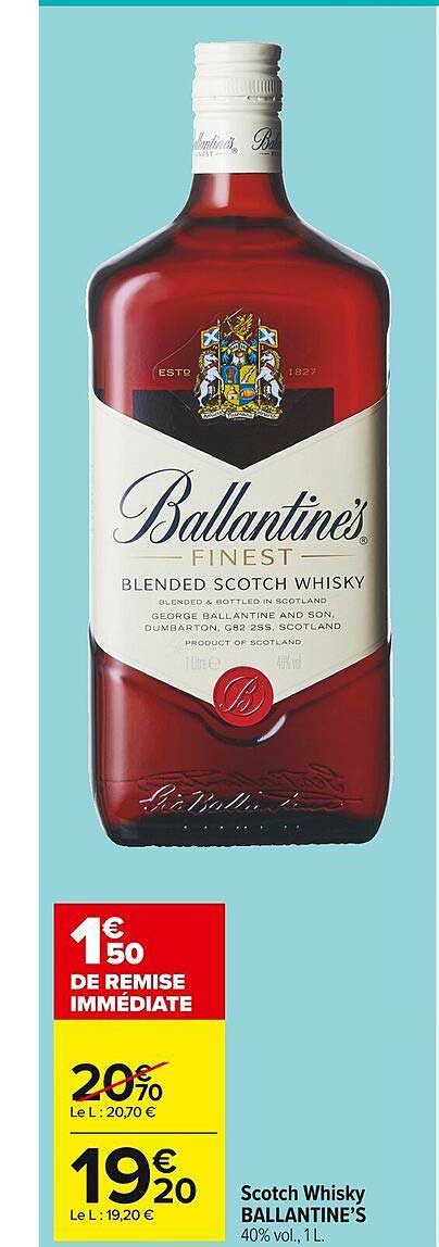 Scotch Whisky Ballantine's