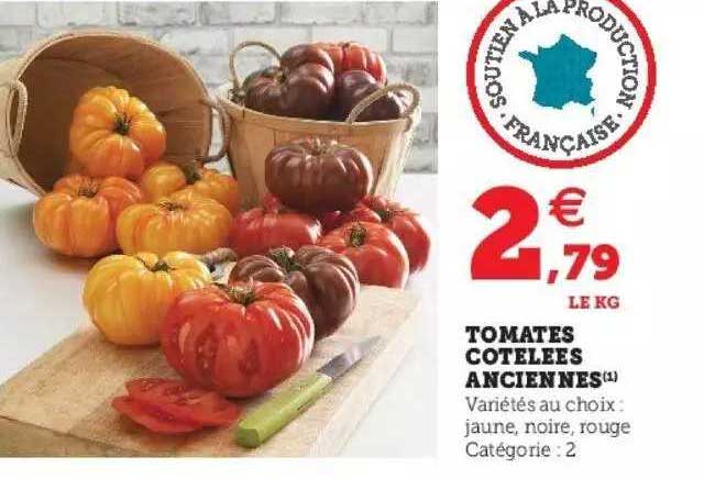 Tomates Côtelées Anciennes