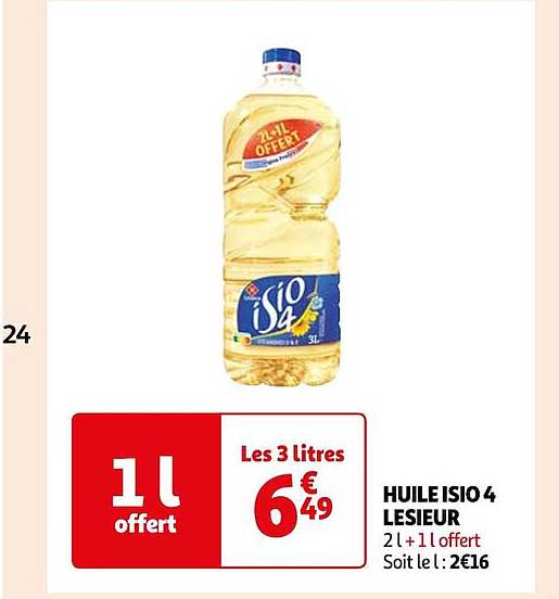 Huile Isio 4 Lesieur