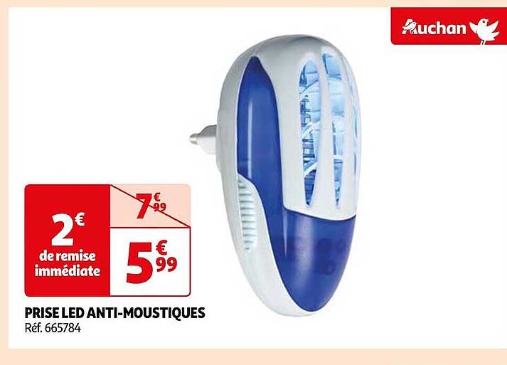 prise led anti-moustiques