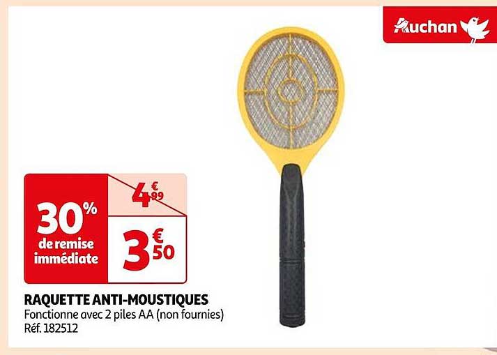 raquette anti-moustiques