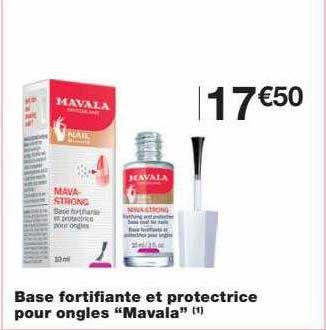 Base Fortifiante Et Protectrice Pour Ongles "mavala"