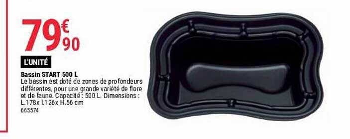 bassin start 500l