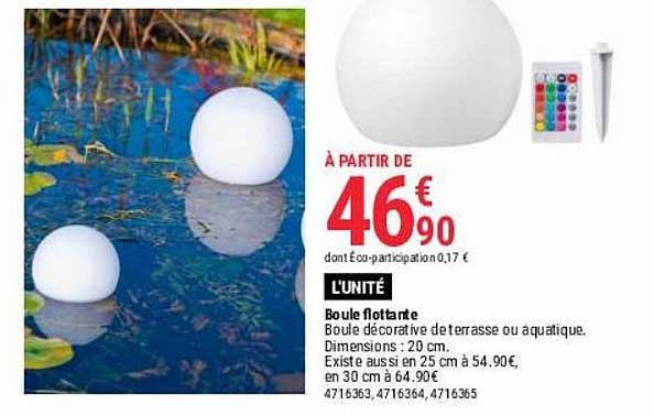 boule flottante