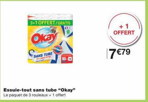 essuie-tout sans tube "okay"