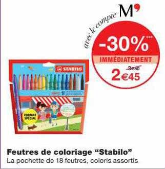 Feutres De Coloriage "stabilo"